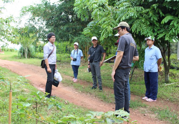 ภาพกิจกรรม คณะวิทยาศาสตร์และเทคโนโลยี จัดกิจกรรมสำรวจพื้นที่การอนุรักษ์ความหลากหลายทางชีวภาพ และการจัดทำสวนป่าสมุนไพร
