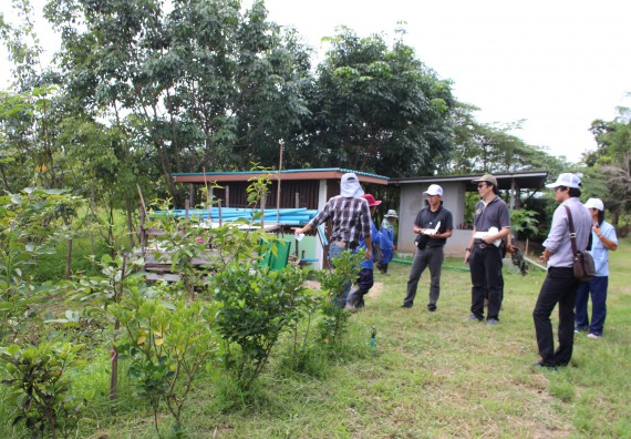 ภาพกิจกรรม คณะวิทยาศาสตร์และเทคโนโลยี จัดกิจกรรมสำรวจพื้นที่การอนุรักษ์ความหลากหลายทางชีวภาพ และการจัดทำสวนป่าสมุนไพร