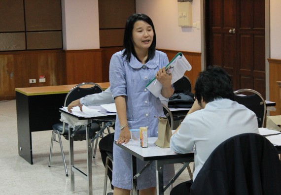 ภาพกิจกรรม คณะวิทยาศาสตร์และเทคโนโลยี จัดกิจกรรมการแลกเปลี่ยนเรียนรู้การจัดการเรียนการสอนเป็นภาษาอังกฤษ