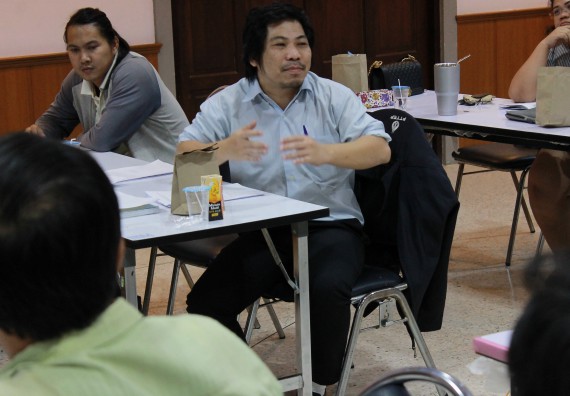 ภาพกิจกรรม คณะวิทยาศาสตร์และเทคโนโลยี จัดกิจกรรมการแลกเปลี่ยนเรียนรู้การจัดการเรียนการสอนเป็นภาษาอังกฤษ