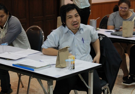 ภาพกิจกรรม คณะวิทยาศาสตร์และเทคโนโลยี จัดกิจกรรมการแลกเปลี่ยนเรียนรู้การจัดการเรียนการสอนเป็นภาษาอังกฤษ