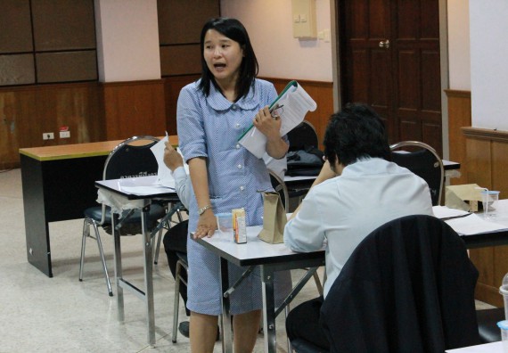 ภาพกิจกรรม คณะวิทยาศาสตร์และเทคโนโลยี จัดกิจกรรมการแลกเปลี่ยนเรียนรู้การจัดการเรียนการสอนเป็นภาษาอังกฤษ