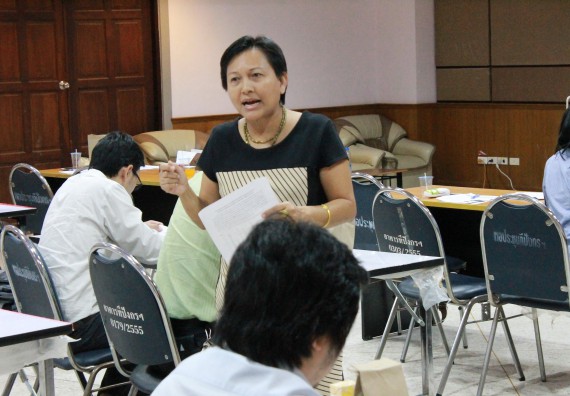 ภาพกิจกรรม คณะวิทยาศาสตร์และเทคโนโลยี จัดกิจกรรมการแลกเปลี่ยนเรียนรู้การจัดการเรียนการสอนเป็นภาษาอังกฤษ