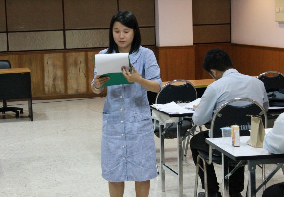 ภาพกิจกรรม คณะวิทยาศาสตร์และเทคโนโลยี จัดกิจกรรมการแลกเปลี่ยนเรียนรู้การจัดการเรียนการสอนเป็นภาษาอังกฤษ