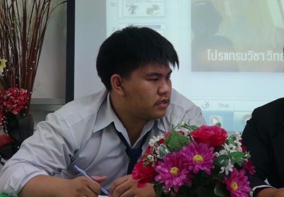 ภาพกิจกรรม โปรแกรมวิชาวิทยาการคอมพิวเตอร์ จัดโครงการสัมมนาทางด้านคอมพิวเตอร์และเทคโนโลยีสารสนเทศ เรื่อง เทคโนโลยีนวัตกรรมหุ่นยนต์สำหรับนักศึกษาเพื่อความพร้อมก้าวสู่ศตวรรษที่ 21