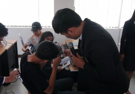 ภาพกิจกรรม โปรแกรมวิชาวิทยาการคอมพิวเตอร์ จัดโครงการสัมมนาทางด้านคอมพิวเตอร์และเทคโนโลยีสารสนเทศ เรื่อง เทคโนโลยีนวัตกรรมหุ่นยนต์สำหรับนักศึกษาเพื่อความพร้อมก้าวสู่ศตวรรษที่ 21