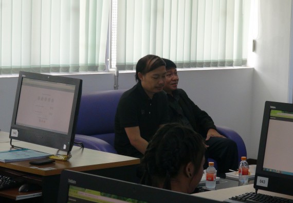 ภาพกิจกรรม โปรแกรมวิชาวิทยาการคอมพิวเตอร์ จัดโครงการสัมมนาทางด้านคอมพิวเตอร์และเทคโนโลยีสารสนเทศ เรื่อง เทคโนโลยีนวัตกรรมหุ่นยนต์สำหรับนักศึกษาเพื่อความพร้อมก้าวสู่ศตวรรษที่ 21