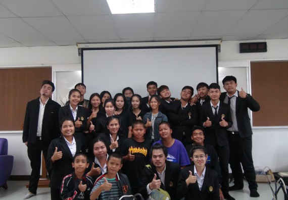 ภาพกิจกรรม โปรแกรมวิชาวิทยาการคอมพิวเตอร์ จัดโครงการสัมมนาทางด้านคอมพิวเตอร์และเทคโนโลยีสารสนเทศ เรื่อง เทคโนโลยีนวัตกรรมหุ่นยนต์สำหรับนักศึกษาเพื่อความพร้อมก้าวสู่ศตวรรษที่ 21