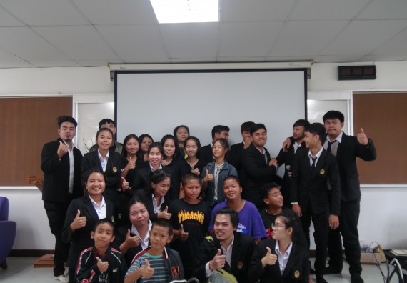 ภาพกิจกรรม โปรแกรมวิชาวิทยาการคอมพิวเตอร์ จัดโครงการสัมมนาทางด้านคอมพิวเตอร์และเทคโนโลยีสารสนเทศ เรื่อง เทคโนโลยีนวัตกรรมหุ่นยนต์สำหรับนักศึกษาเพื่อความพร้อมก้าวสู่ศตวรรษที่ 21