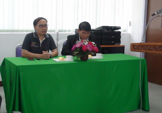 ภาพกิจกรรม โปรแกรมวิชาวิทยาการคอมพิวเตอร์ จัดโครงการสัมมนาทางด้านคอมพิวเตอร์และเทคโนโลยีสารสนเทศ เรื่อง เทคโนโลยีนวัตกรรมหุ่นยนต์สำหรับนักศึกษาเพื่อความพร้อมก้าวสู่ศตวรรษที่ 21