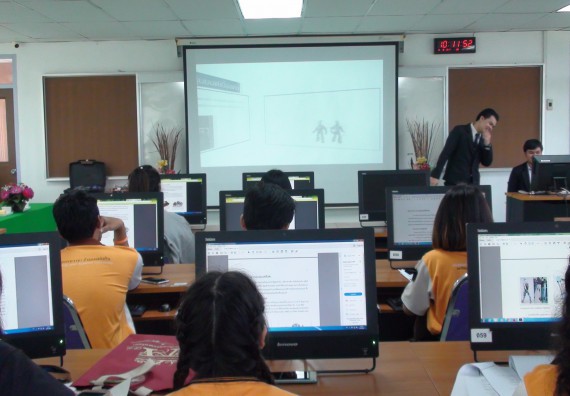 ภาพกิจกรรม โปรแกรมวิชาวิทยาการคอมพิวเตอร์ จัดโครงการสัมมนาทางด้านคอมพิวเตอร์และเทคโนโลยีสารสนเทศ เรื่อง เทคโนโลยีนวัตกรรมหุ่นยนต์สำหรับนักศึกษาเพื่อความพร้อมก้าวสู่ศตวรรษที่ 21