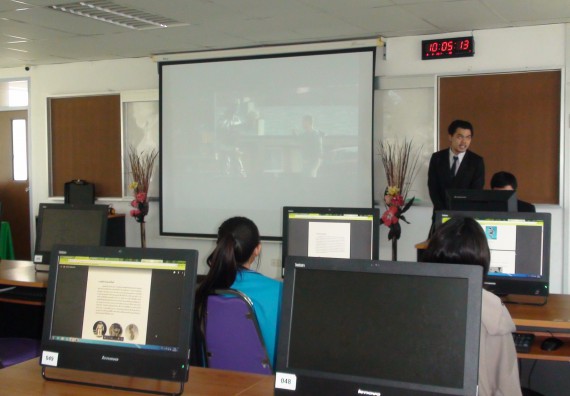 ภาพกิจกรรม โปรแกรมวิชาวิทยาการคอมพิวเตอร์ จัดโครงการสัมมนาทางด้านคอมพิวเตอร์และเทคโนโลยีสารสนเทศ เรื่อง เทคโนโลยีนวัตกรรมหุ่นยนต์สำหรับนักศึกษาเพื่อความพร้อมก้าวสู่ศตวรรษที่ 21