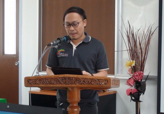 ภาพกิจกรรม โปรแกรมวิชาวิทยาการคอมพิวเตอร์ จัดโครงการสัมมนาทางด้านคอมพิวเตอร์และเทคโนโลยีสารสนเทศ เรื่อง เทคโนโลยีนวัตกรรมหุ่นยนต์สำหรับนักศึกษาเพื่อความพร้อมก้าวสู่ศตวรรษที่ 21