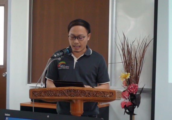 ภาพกิจกรรม โปรแกรมวิชาวิทยาการคอมพิวเตอร์ จัดโครงการสัมมนาทางด้านคอมพิวเตอร์และเทคโนโลยีสารสนเทศ เรื่อง เทคโนโลยีนวัตกรรมหุ่นยนต์สำหรับนักศึกษาเพื่อความพร้อมก้าวสู่ศตวรรษที่ 21