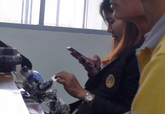 ภาพกิจกรรม โปรแกรมวิชาวิทยาการคอมพิวเตอร์ จัดโครงการสัมมนาทางด้านคอมพิวเตอร์และเทคโนโลยีสารสนเทศ เรื่อง เทคโนโลยีนวัตกรรมหุ่นยนต์สำหรับนักศึกษาเพื่อความพร้อมก้าวสู่ศตวรรษที่ 21