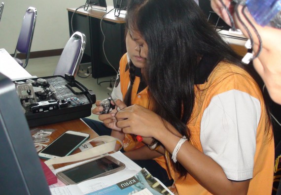 ภาพกิจกรรม โปรแกรมวิชาวิทยาการคอมพิวเตอร์ จัดโครงการสัมมนาทางด้านคอมพิวเตอร์และเทคโนโลยีสารสนเทศ เรื่อง เทคโนโลยีนวัตกรรมหุ่นยนต์สำหรับนักศึกษาเพื่อความพร้อมก้าวสู่ศตวรรษที่ 21