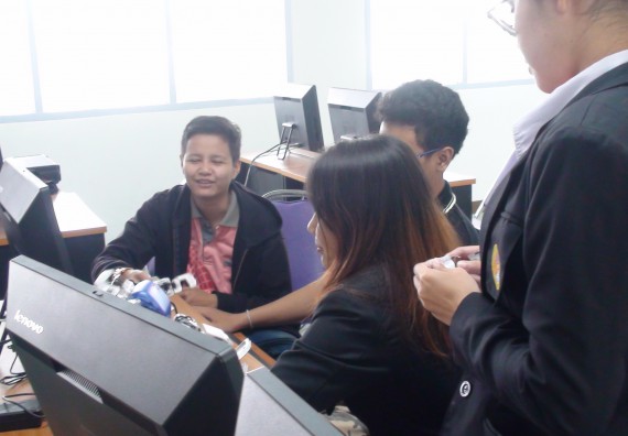 ภาพกิจกรรม โปรแกรมวิชาวิทยาการคอมพิวเตอร์ จัดโครงการสัมมนาทางด้านคอมพิวเตอร์และเทคโนโลยีสารสนเทศ เรื่อง เทคโนโลยีนวัตกรรมหุ่นยนต์สำหรับนักศึกษาเพื่อความพร้อมก้าวสู่ศตวรรษที่ 21