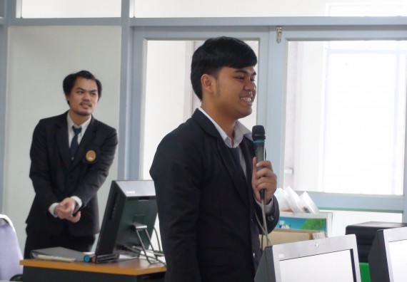 ภาพกิจกรรม โปรแกรมวิชาวิทยาการคอมพิวเตอร์ จัดโครงการสัมมนาทางด้านคอมพิวเตอร์และเทคโนโลยีสารสนเทศ เรื่อง เทคโนโลยีนวัตกรรมหุ่นยนต์สำหรับนักศึกษาเพื่อความพร้อมก้าวสู่ศตวรรษที่ 21