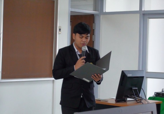 ภาพกิจกรรม โปรแกรมวิชาวิทยาการคอมพิวเตอร์ จัดโครงการสัมมนาทางด้านคอมพิวเตอร์และเทคโนโลยีสารสนเทศ เรื่อง เทคโนโลยีนวัตกรรมหุ่นยนต์สำหรับนักศึกษาเพื่อความพร้อมก้าวสู่ศตวรรษที่ 21