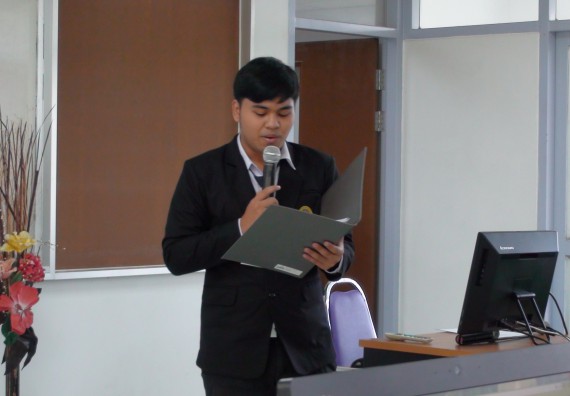 ภาพกิจกรรม โปรแกรมวิชาวิทยาการคอมพิวเตอร์ จัดโครงการสัมมนาทางด้านคอมพิวเตอร์และเทคโนโลยีสารสนเทศ เรื่อง เทคโนโลยีนวัตกรรมหุ่นยนต์สำหรับนักศึกษาเพื่อความพร้อมก้าวสู่ศตวรรษที่ 21