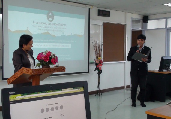 ภาพกิจกรรม โปรแกรมวิชาวิทยาการคอมพิวเตอร์ จัดโครงการสัมมนาทางด้านคอมพิวเตอร์และเทคโนโลยีสารสนเทศ เรื่อง เทคโนโลยีนวัตกรรมหุ่นยนต์สำหรับนักศึกษาเพื่อความพร้อมก้าวสู่ศตวรรษที่ 21