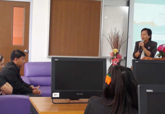 ภาพกิจกรรม โปรแกรมวิชาวิทยาการคอมพิวเตอร์ จัดโครงการสัมมนาทางด้านคอมพิวเตอร์และเทคโนโลยีสารสนเทศ เรื่อง เทคโนโลยีนวัตกรรมหุ่นยนต์สำหรับนักศึกษาเพื่อความพร้อมก้าวสู่ศตวรรษที่ 21