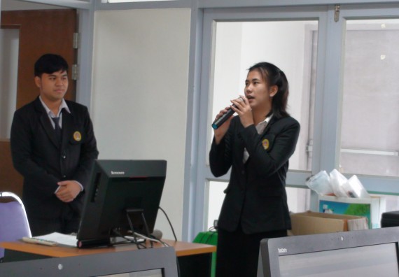 ภาพกิจกรรม โปรแกรมวิชาวิทยาการคอมพิวเตอร์ จัดโครงการสัมมนาทางด้านคอมพิวเตอร์และเทคโนโลยีสารสนเทศ เรื่อง เทคโนโลยีนวัตกรรมหุ่นยนต์สำหรับนักศึกษาเพื่อความพร้อมก้าวสู่ศตวรรษที่ 21