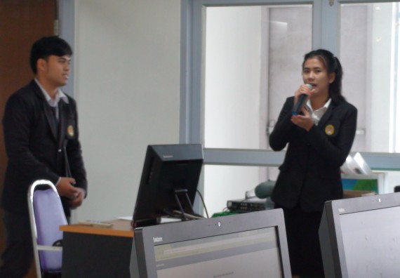 ภาพกิจกรรม โปรแกรมวิชาวิทยาการคอมพิวเตอร์ จัดโครงการสัมมนาทางด้านคอมพิวเตอร์และเทคโนโลยีสารสนเทศ เรื่อง เทคโนโลยีนวัตกรรมหุ่นยนต์สำหรับนักศึกษาเพื่อความพร้อมก้าวสู่ศตวรรษที่ 21