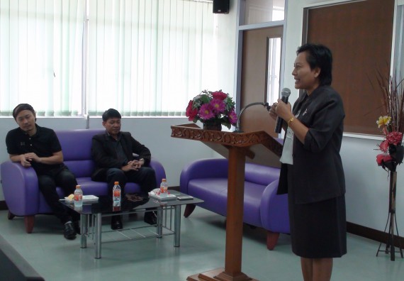 ภาพกิจกรรม โปรแกรมวิชาวิทยาการคอมพิวเตอร์ จัดโครงการสัมมนาทางด้านคอมพิวเตอร์และเทคโนโลยีสารสนเทศ เรื่อง เทคโนโลยีนวัตกรรมหุ่นยนต์สำหรับนักศึกษาเพื่อความพร้อมก้าวสู่ศตวรรษที่ 21