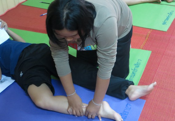ภาพกิจกรรม โปรแกรมวิชาสาธารณสุขศาสตร์ อบรมการนวดตัวเพื่อสุขภาพ