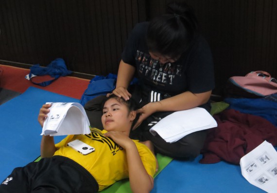 ภาพกิจกรรม โปรแกรมวิชาสาธารณสุขศาสตร์ อบรมการนวดตัวเพื่อสุขภาพ