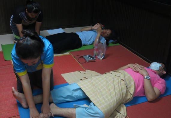 ภาพกิจกรรม โปรแกรมวิชาสาธารณสุขศาสตร์ อบรมการนวดตัวเพื่อสุขภาพ