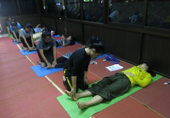 ภาพกิจกรรม โปรแกรมวิชาสาธารณสุขศาสตร์ อบรมการนวดตัวเพื่อสุขภาพ