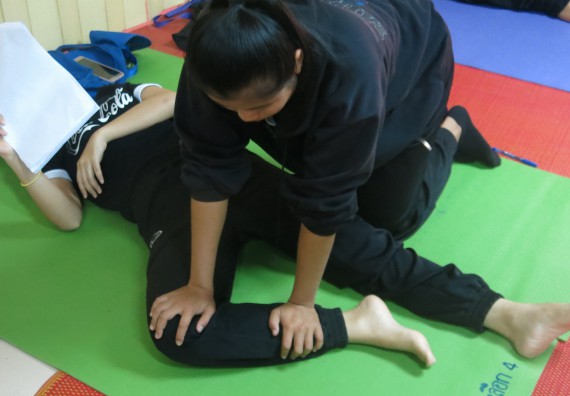 ภาพกิจกรรม โปรแกรมวิชาสาธารณสุขศาสตร์ อบรมการนวดตัวเพื่อสุขภาพ