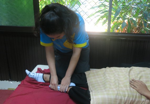 ภาพกิจกรรม โปรแกรมวิชาสาธารณสุขศาสตร์ อบรมการนวดตัวเพื่อสุขภาพ