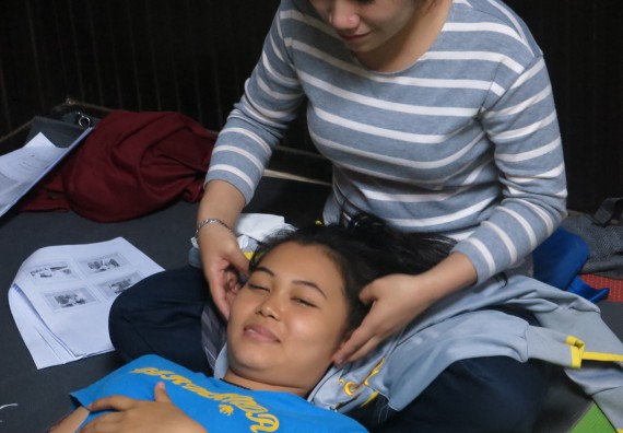 ภาพกิจกรรม โปรแกรมวิชาสาธารณสุขศาสตร์ อบรมการนวดตัวเพื่อสุขภาพ