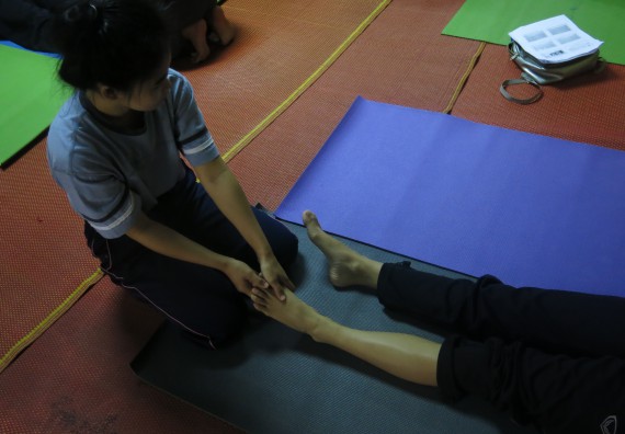 ภาพกิจกรรม โปรแกรมวิชาสาธารณสุขศาสตร์ อบรมการนวดตัวเพื่อสุขภาพ