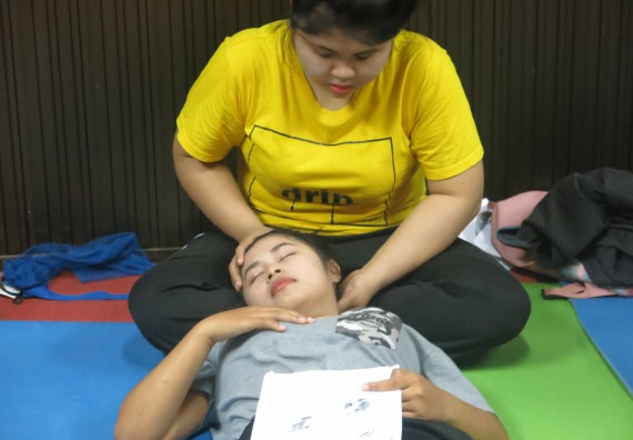 ภาพกิจกรรม โปรแกรมวิชาสาธารณสุขศาสตร์ อบรมการนวดตัวเพื่อสุขภาพ