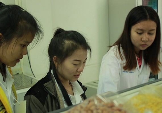 ภาพกิจกรรม โปรแกรมวิชาวิทยาศาสตร์และเทคโนโลยีการอาหาร จัดโครงการอบรมเชิงปฏิบัติการเรื่อง อาหารปลอดภัย