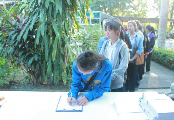 ภาพกิจกรรม โปรแกรมวิชาวิทยาศาสตร์และเทคโนโลยีการอาหาร จัดโครงการอบรมเชิงปฏิบัติการเรื่อง อาหารปลอดภัย