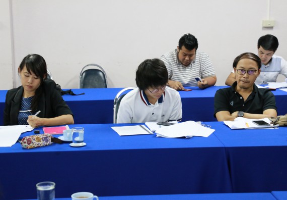 ภาพกิจกรรม คณะวิทยาศาสตร์และเทคโนโลยี จัดการประชุม เรื่อง การทวนสอบผลสัมฤทธิ์ผลการเรียนรู้ตามมาตรฐานคุณวุฒิอุดมศึกษา โครงการแนะแนว โครงการ Start up และเรื่องอื่นๆ