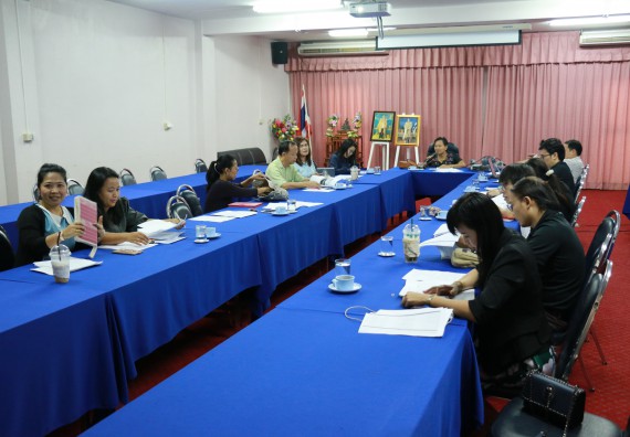 ภาพกิจกรรม คณะวิทยาศาสตร์และเทคโนโลยี จัดการประชุม เรื่อง การทวนสอบผลสัมฤทธิ์ผลการเรียนรู้ตามมาตรฐานคุณวุฒิอุดมศึกษา โครงการแนะแนว โครงการ Start up และเรื่องอื่นๆ