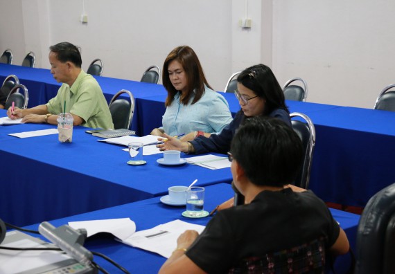 ภาพกิจกรรม คณะวิทยาศาสตร์และเทคโนโลยี จัดการประชุม เรื่อง การทวนสอบผลสัมฤทธิ์ผลการเรียนรู้ตามมาตรฐานคุณวุฒิอุดมศึกษา โครงการแนะแนว โครงการ Start up และเรื่องอื่นๆ