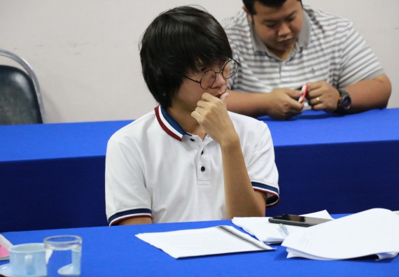 ภาพกิจกรรม คณะวิทยาศาสตร์และเทคโนโลยี จัดการประชุม เรื่อง การทวนสอบผลสัมฤทธิ์ผลการเรียนรู้ตามมาตรฐานคุณวุฒิอุดมศึกษา โครงการแนะแนว โครงการ Start up และเรื่องอื่นๆ