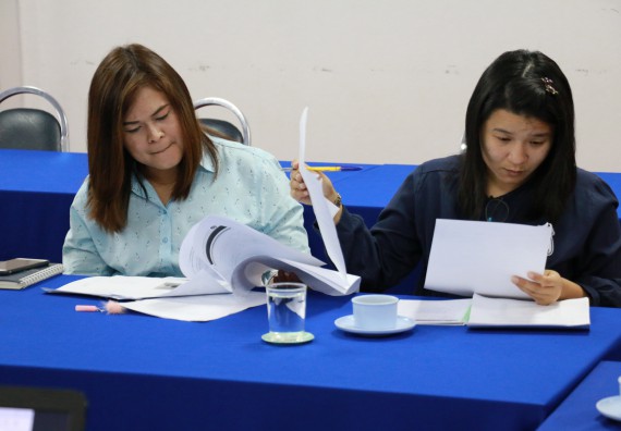 ภาพกิจกรรม คณะวิทยาศาสตร์และเทคโนโลยี จัดการประชุม เรื่อง การทวนสอบผลสัมฤทธิ์ผลการเรียนรู้ตามมาตรฐานคุณวุฒิอุดมศึกษา โครงการแนะแนว โครงการ Start up และเรื่องอื่นๆ