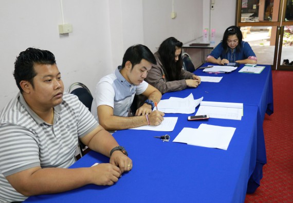 ภาพกิจกรรม คณะวิทยาศาสตร์และเทคโนโลยี จัดการประชุม เรื่อง การทวนสอบผลสัมฤทธิ์ผลการเรียนรู้ตามมาตรฐานคุณวุฒิอุดมศึกษา โครงการแนะแนว โครงการ Start up และเรื่องอื่นๆ