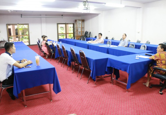 ภาพกิจกรรม คณะวิทยาศาสตร์และเทคโนโลยี จัดการประชุมแจ้งงบประมาณโครงการสนับสนุนการเรียนการสอนและโครงการซ่อมแซมบำรุงรักษาเครื่องมือวิทยาศาสตร์ ประจำปีงบประมาณ 2561