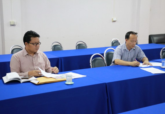 ภาพกิจกรรม คณะวิทยาศาสตร์และเทคโนโลยี จัดการประชุมแจ้งงบประมาณโครงการสนับสนุนการเรียนการสอนและโครงการซ่อมแซมบำรุงรักษาเครื่องมือวิทยาศาสตร์ ประจำปีงบประมาณ 2561