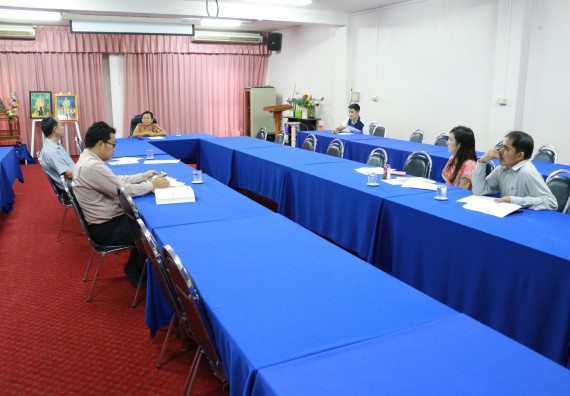 ภาพกิจกรรม คณะวิทยาศาสตร์และเทคโนโลยี จัดการประชุมแจ้งงบประมาณโครงการสนับสนุนการเรียนการสอนและโครงการซ่อมแซมบำรุงรักษาเครื่องมือวิทยาศาสตร์ ประจำปีงบประมาณ 2561