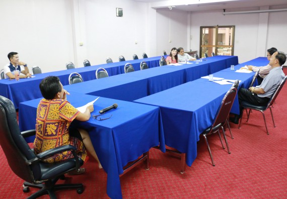 ภาพกิจกรรม คณะวิทยาศาสตร์และเทคโนโลยี จัดการประชุมแจ้งงบประมาณโครงการสนับสนุนการเรียนการสอนและโครงการซ่อมแซมบำรุงรักษาเครื่องมือวิทยาศาสตร์ ประจำปีงบประมาณ 2561